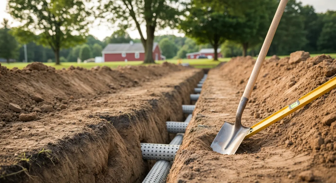 Culvert and drainage installation