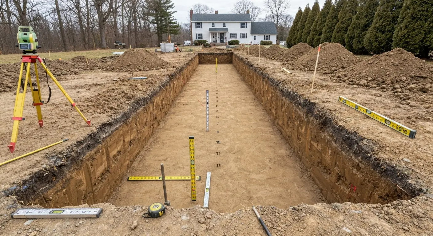 Basement excavation project