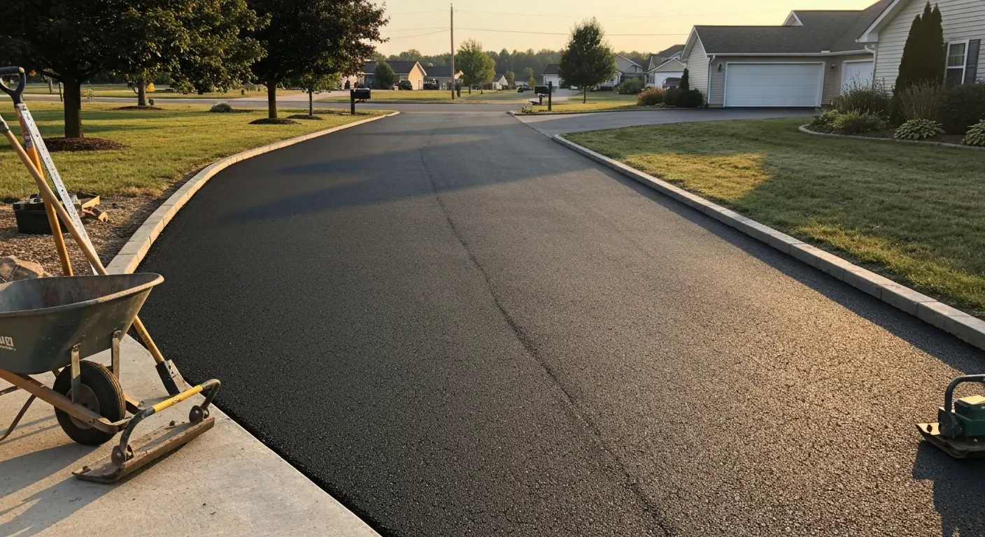 Driveway installation
