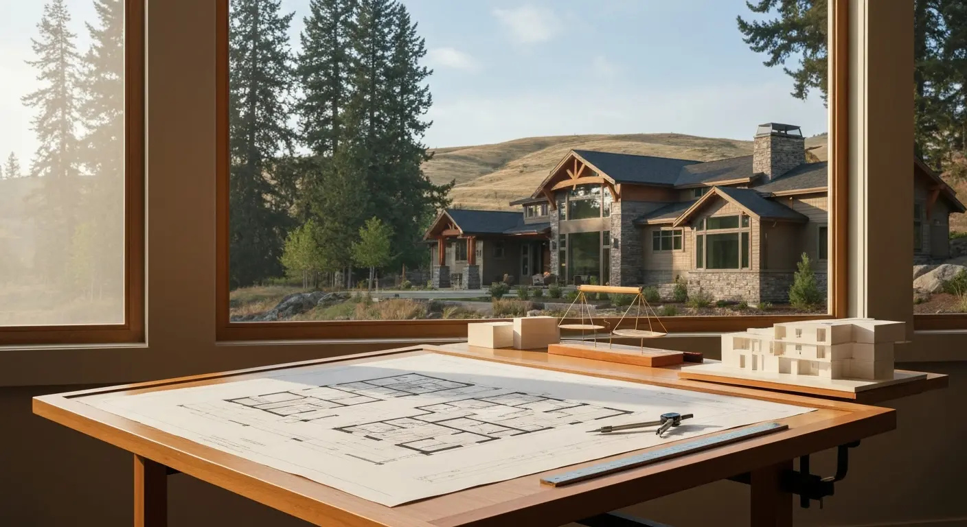 Custom home design in Kittitas County