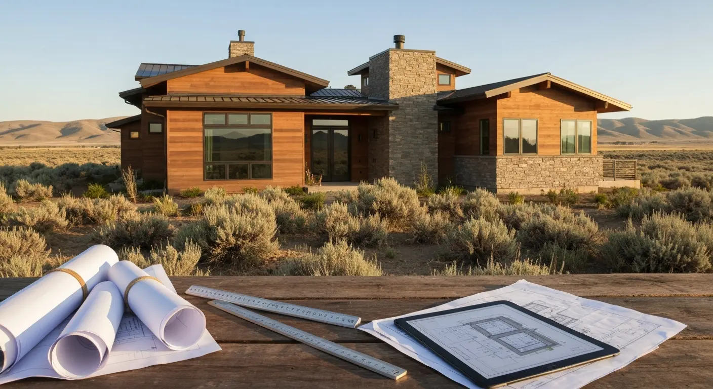 Custom home design project