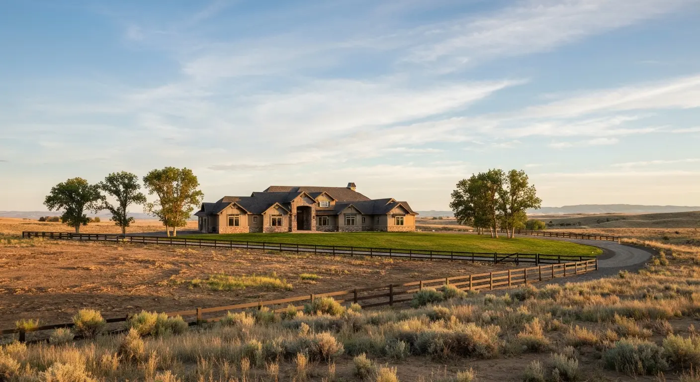 Estate home construction