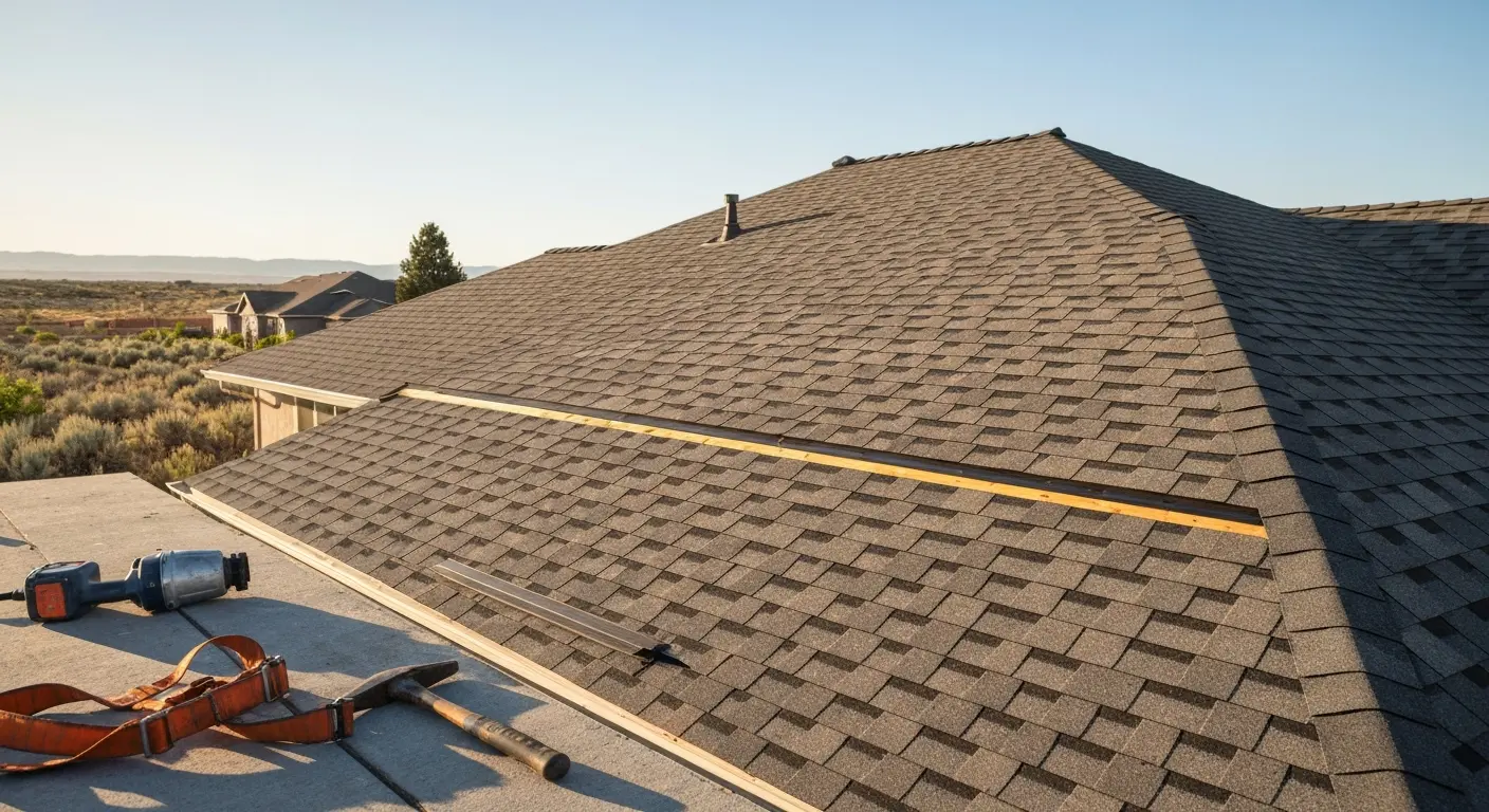 Roof replacement project