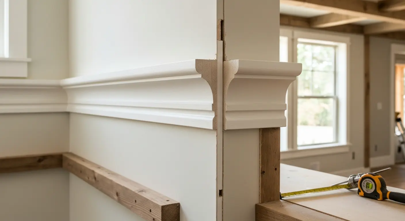 Trim and molding installation