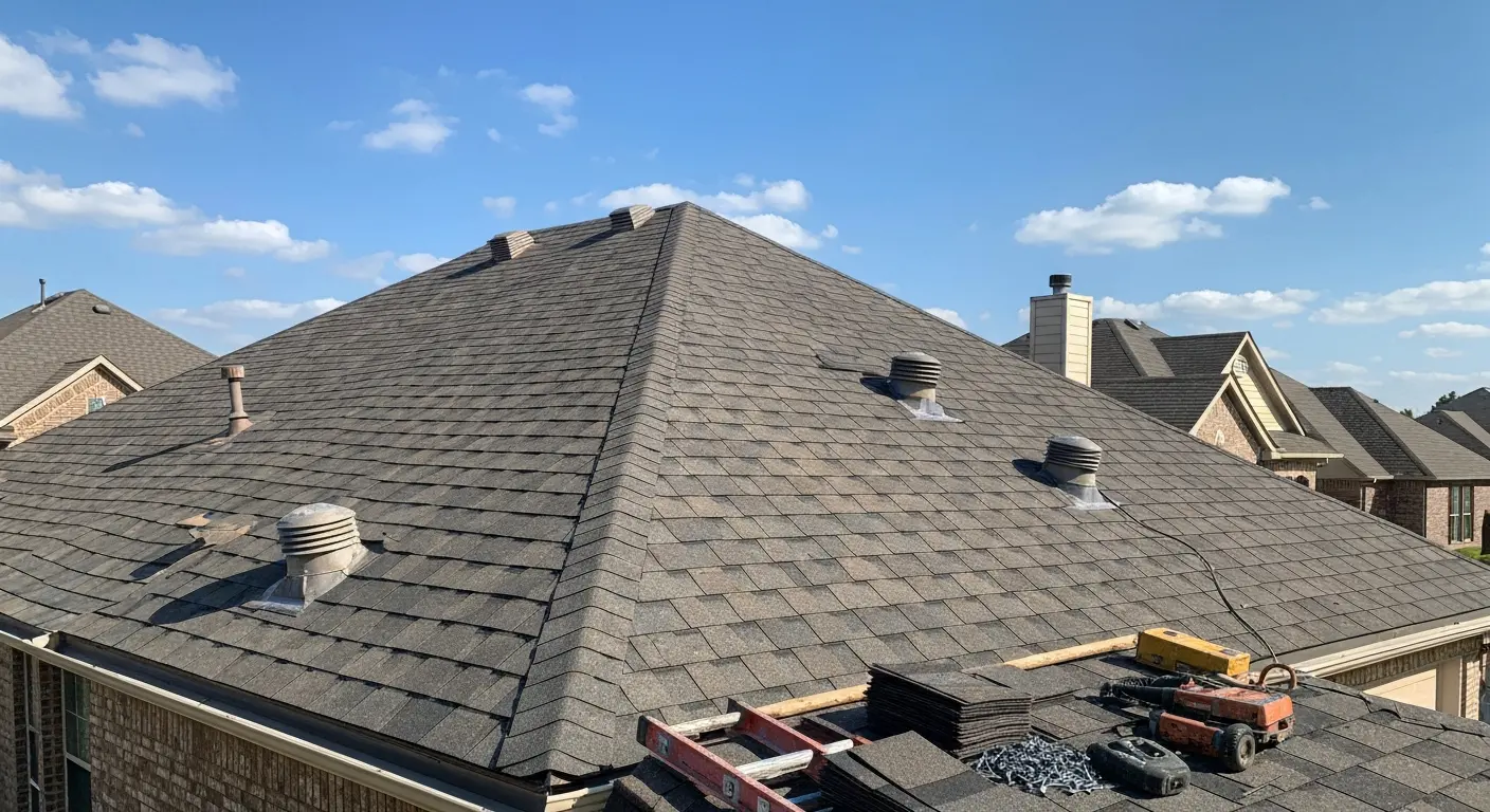 Full roof replacement project