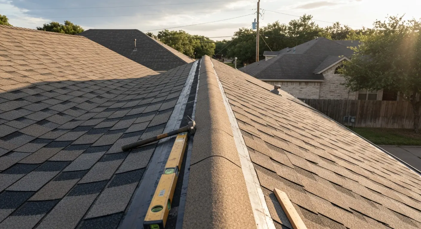Roof repair in Red Oak Ellis County