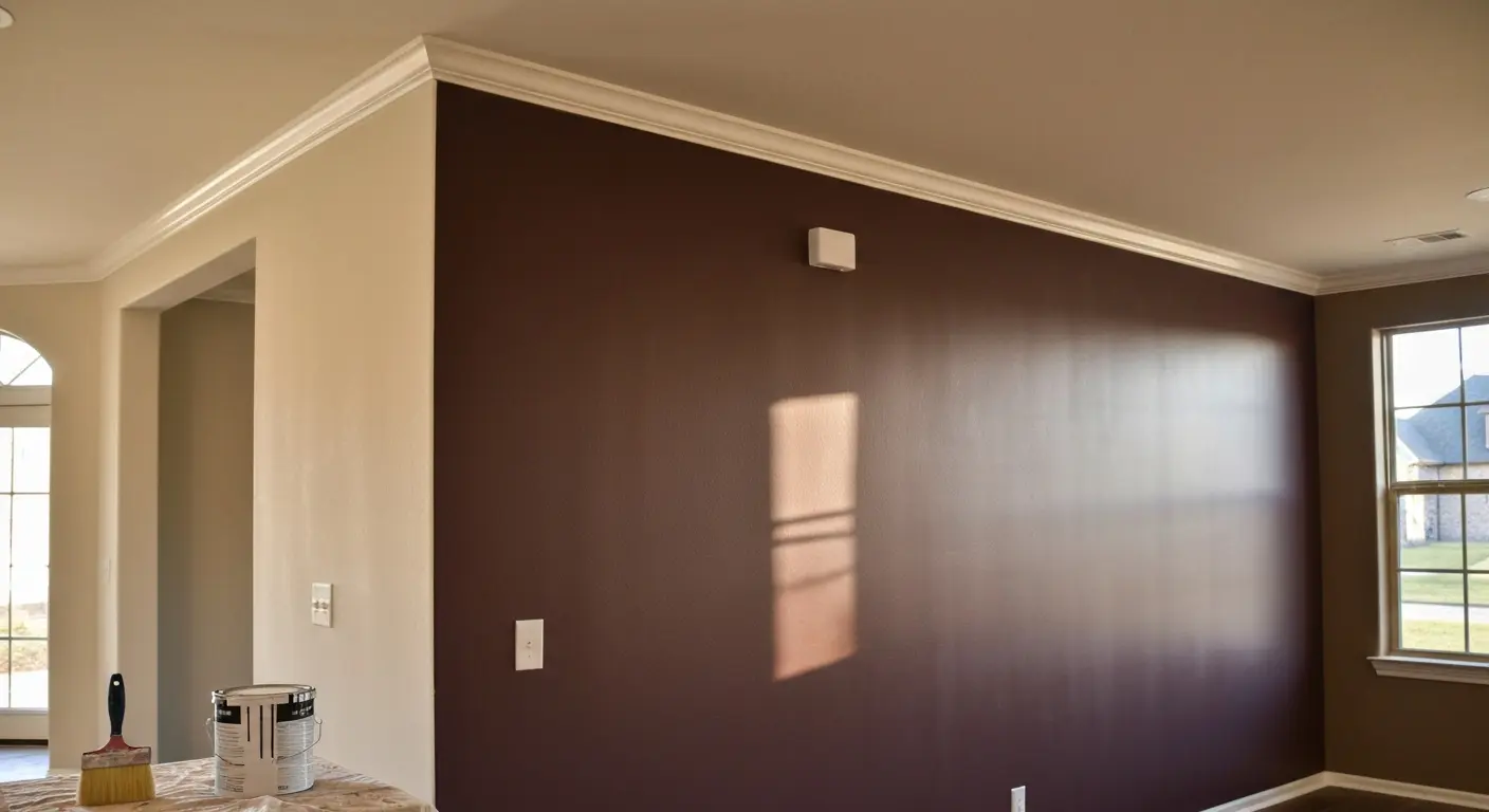 Accent wall painting