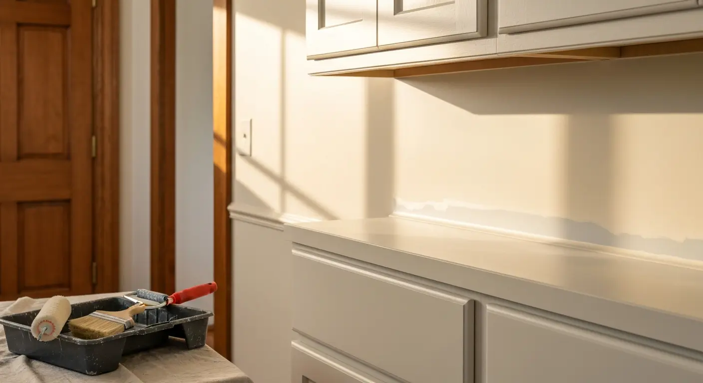Kitchen and bathroom painting