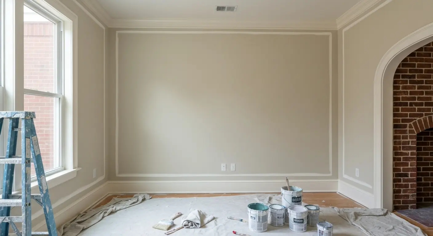 Interior room painting