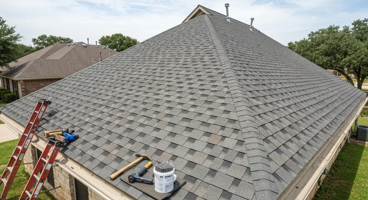 Full roof replacement project