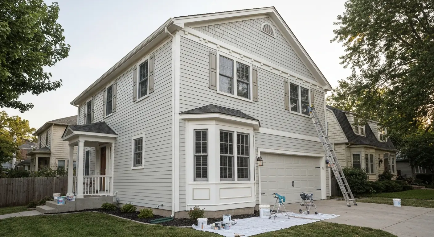 Exterior painting project