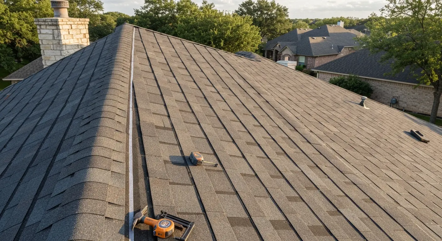 Full roof replacement in Tarrant County