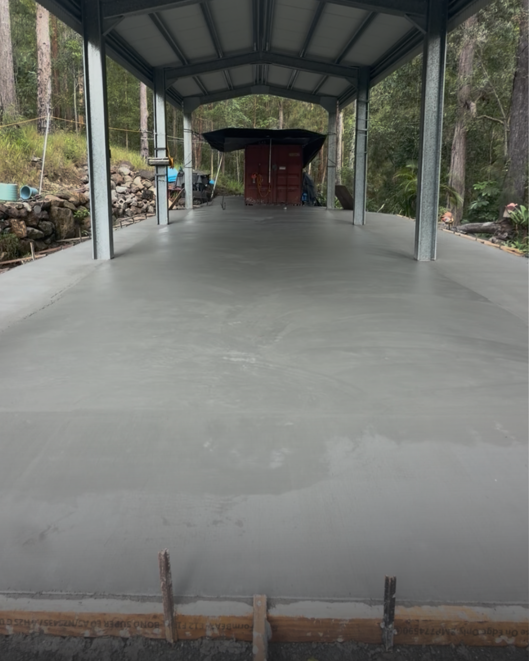 Mudgeeraba Shed Slab