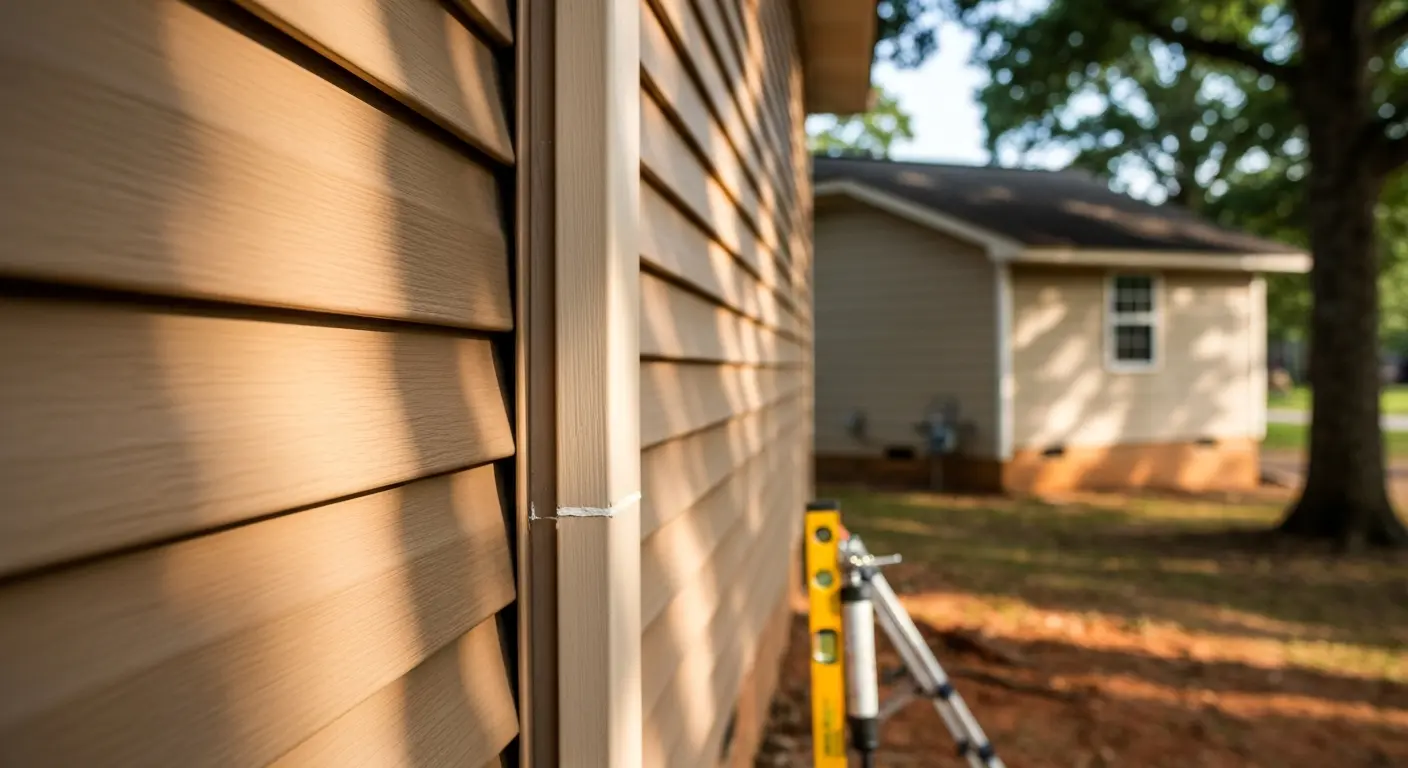 Siding repair project