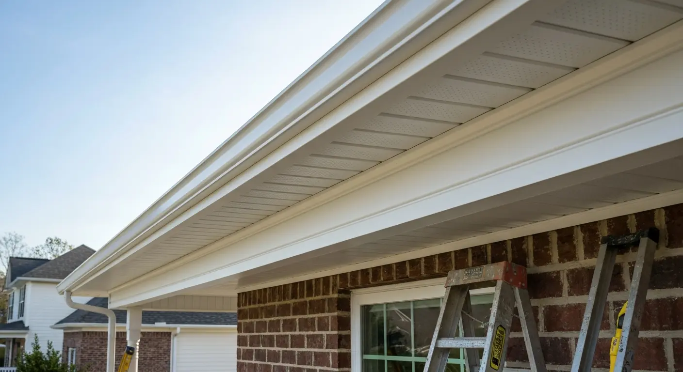 Soffit and fascia installation