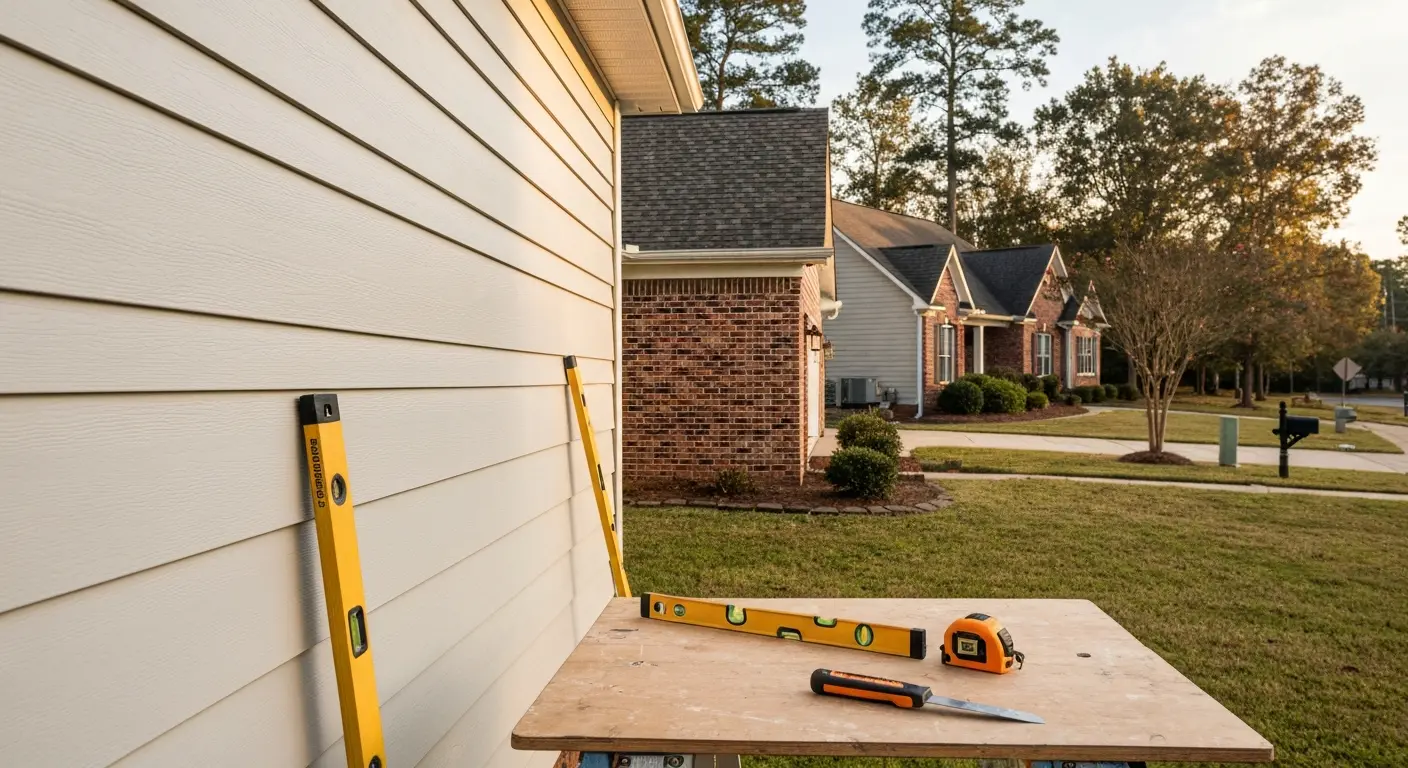 Full siding replacement