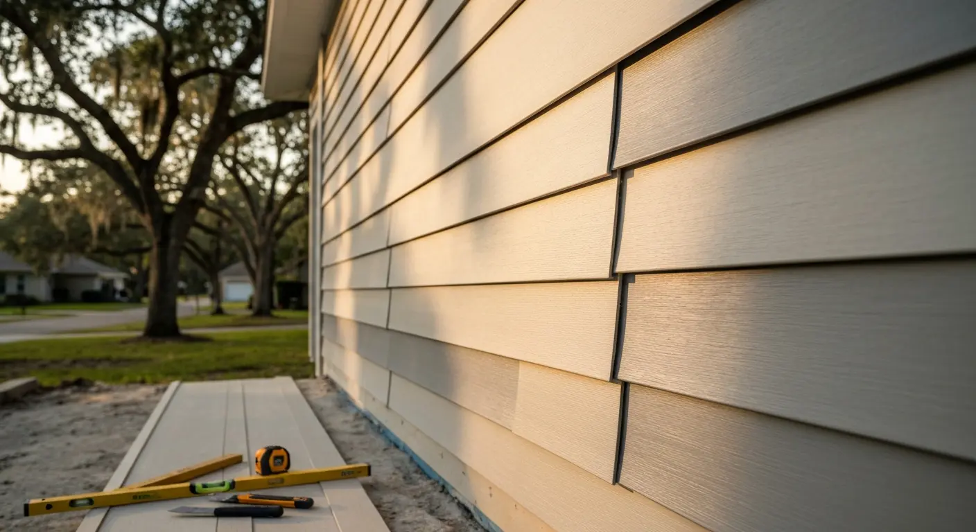 Siding installation