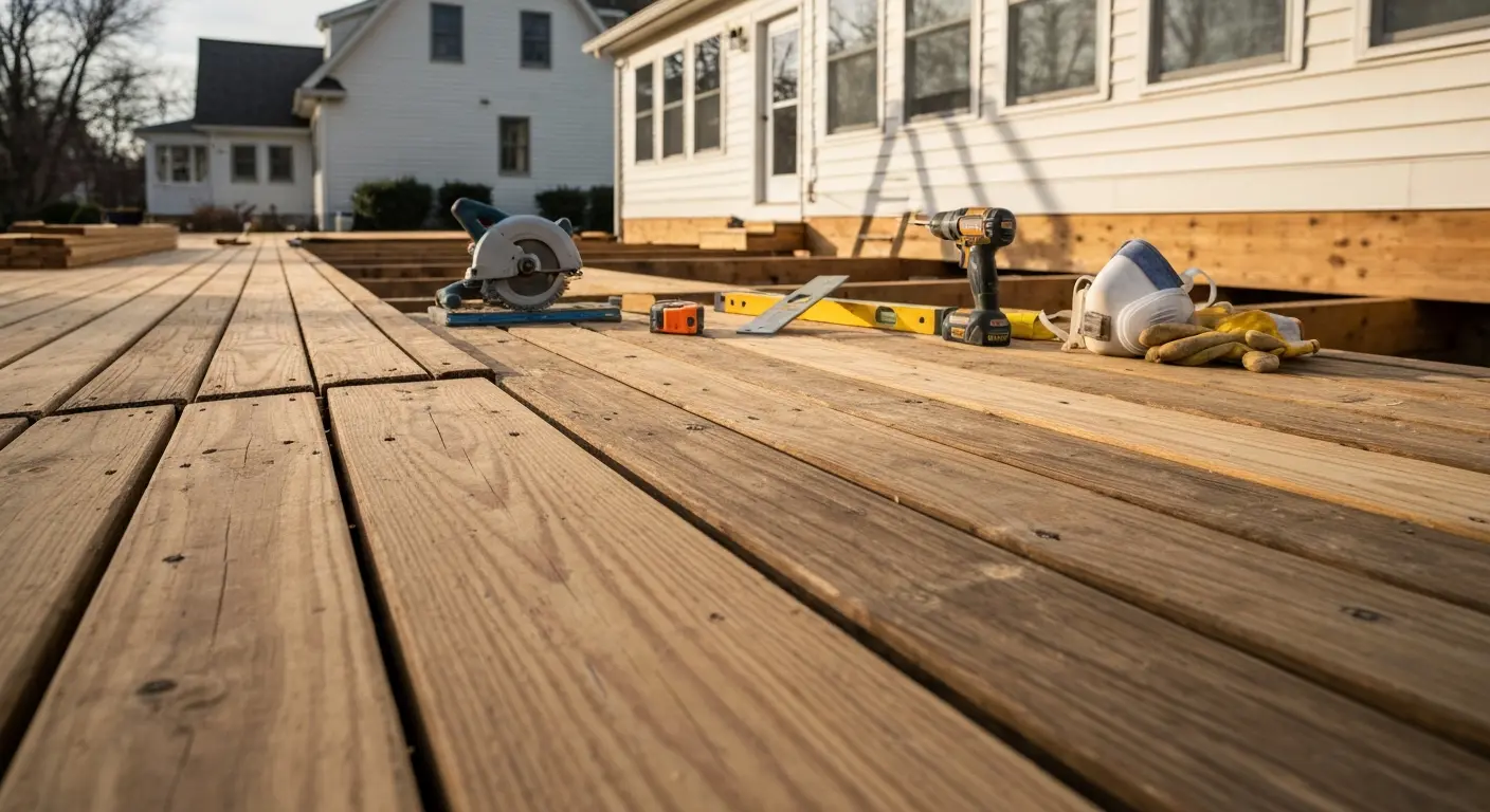 Deck repair and replacement