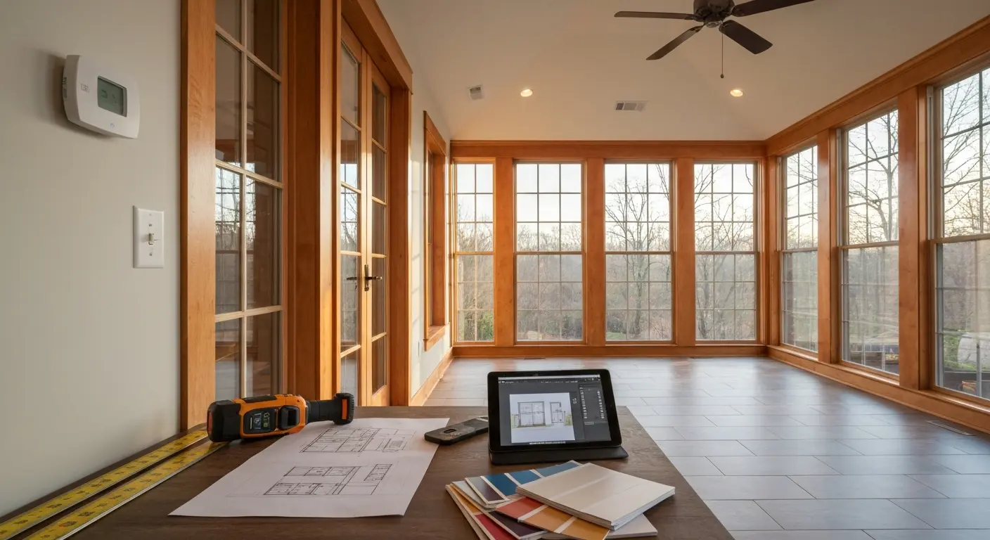 Sunroom design planning