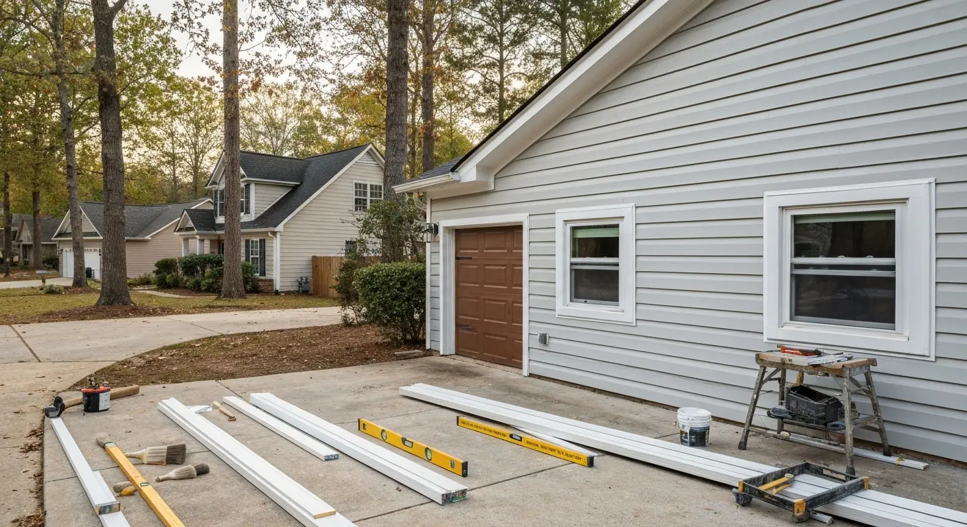 Complete exterior makeover