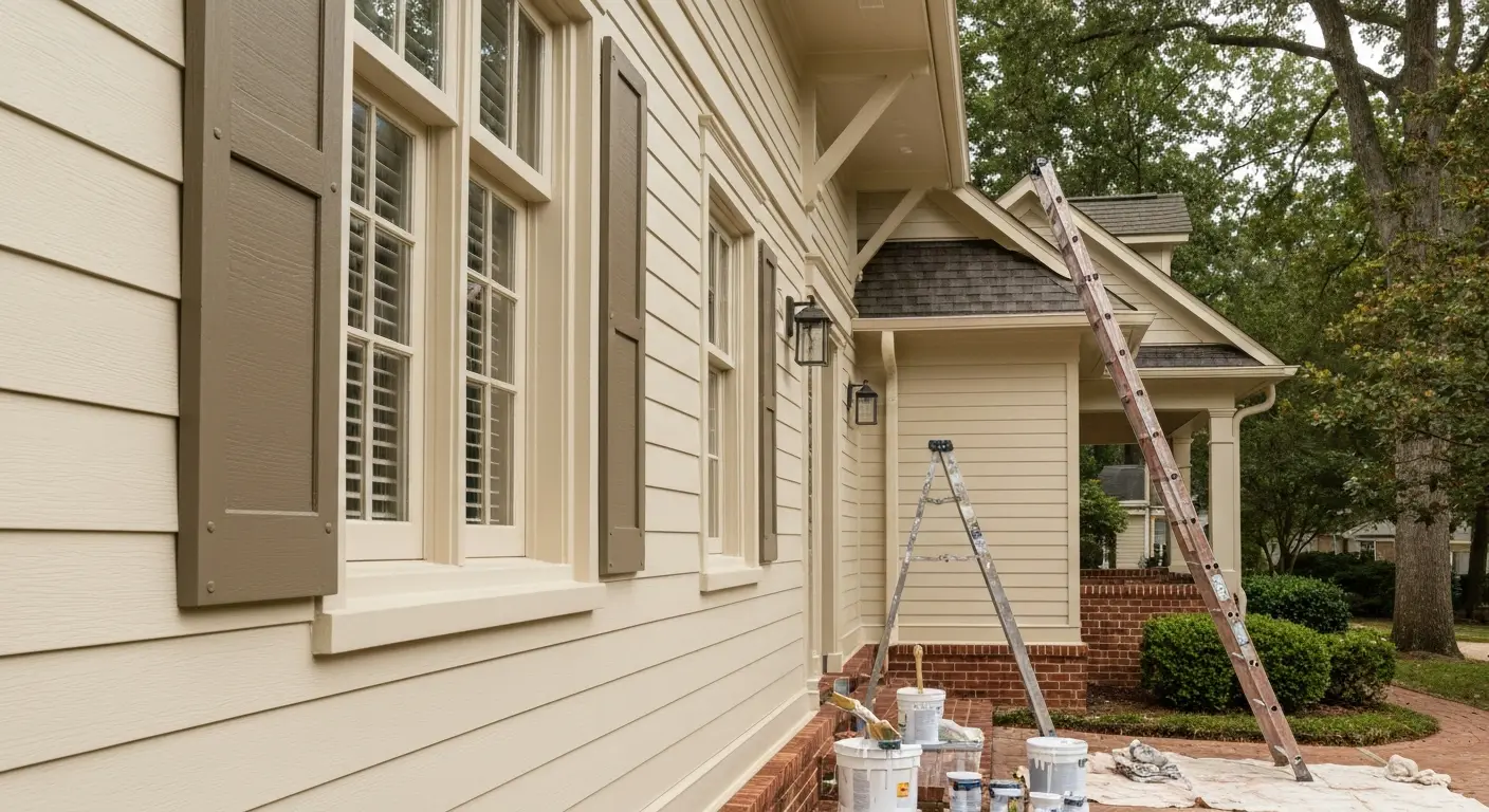 Exterior home painting