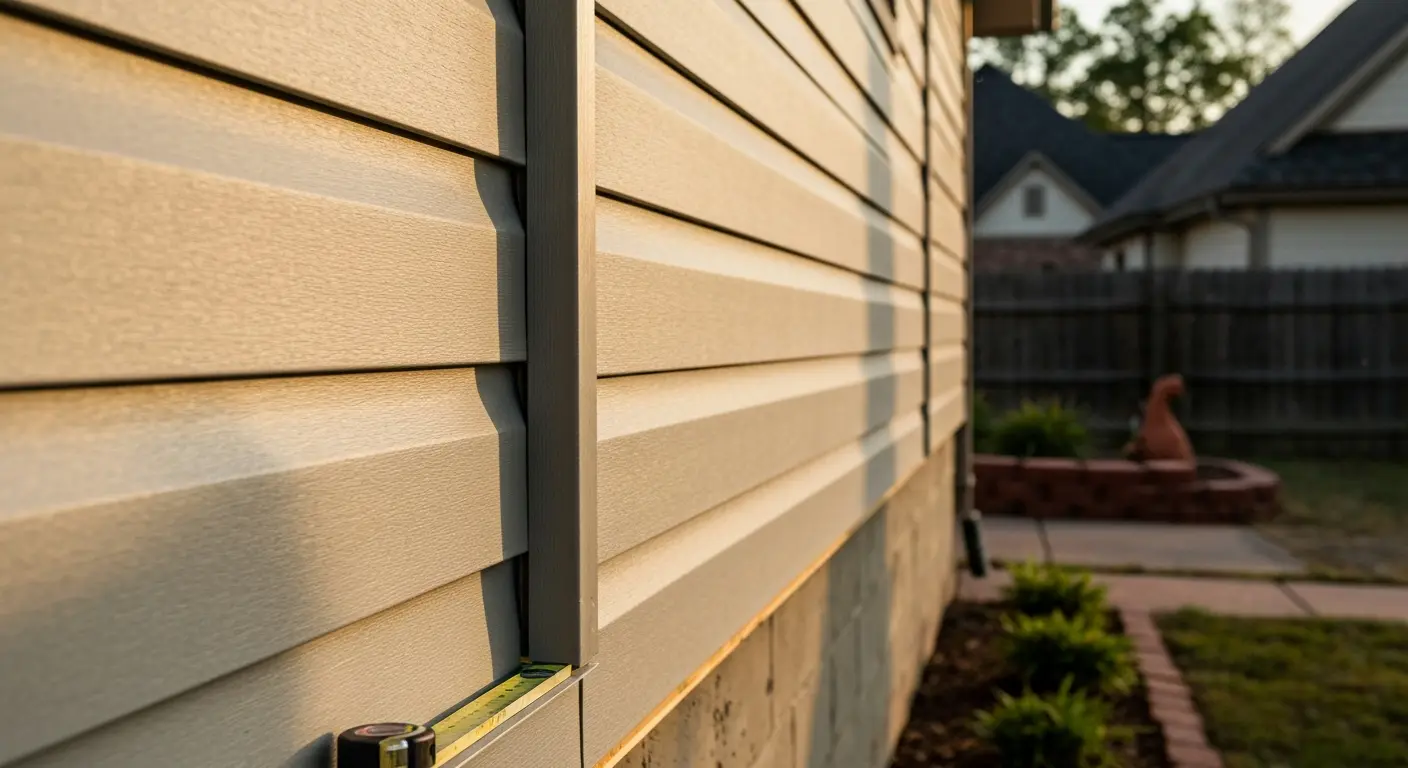 Fiber cement siding installation