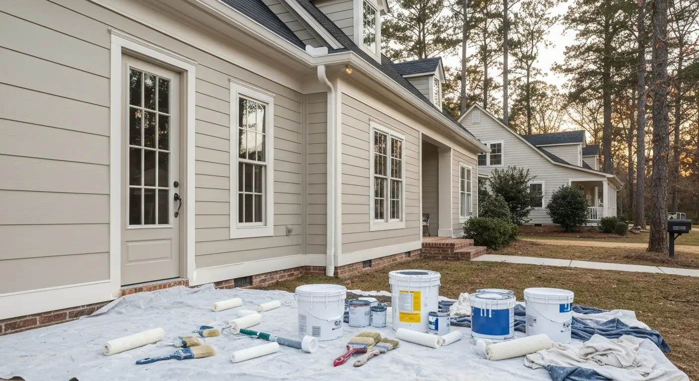 Professional exterior painting service
