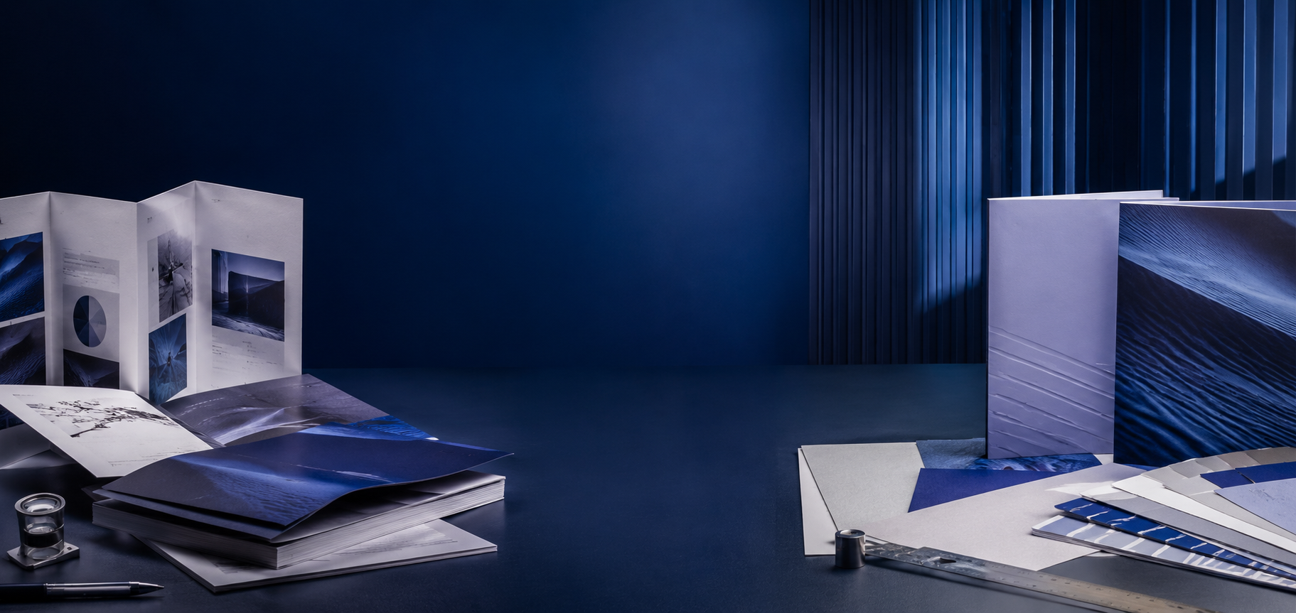 Premium brochure and print marketing materials