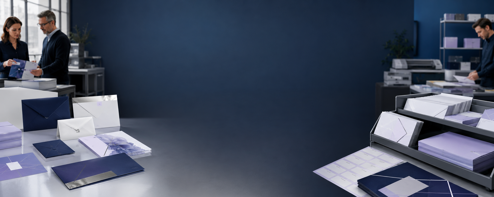 Professional direct mail campaign production studio
