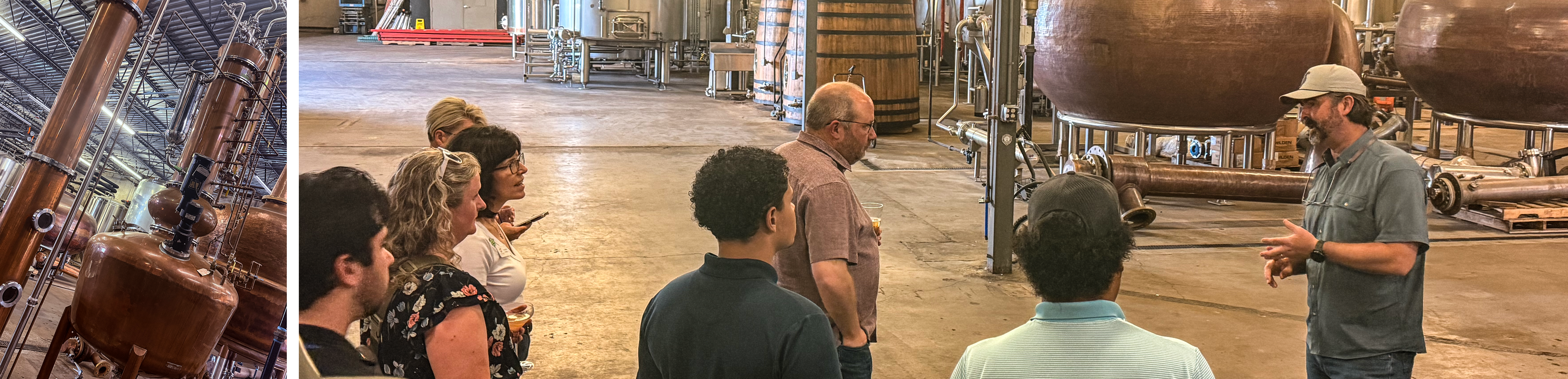 Blue Flag Distillery Tour