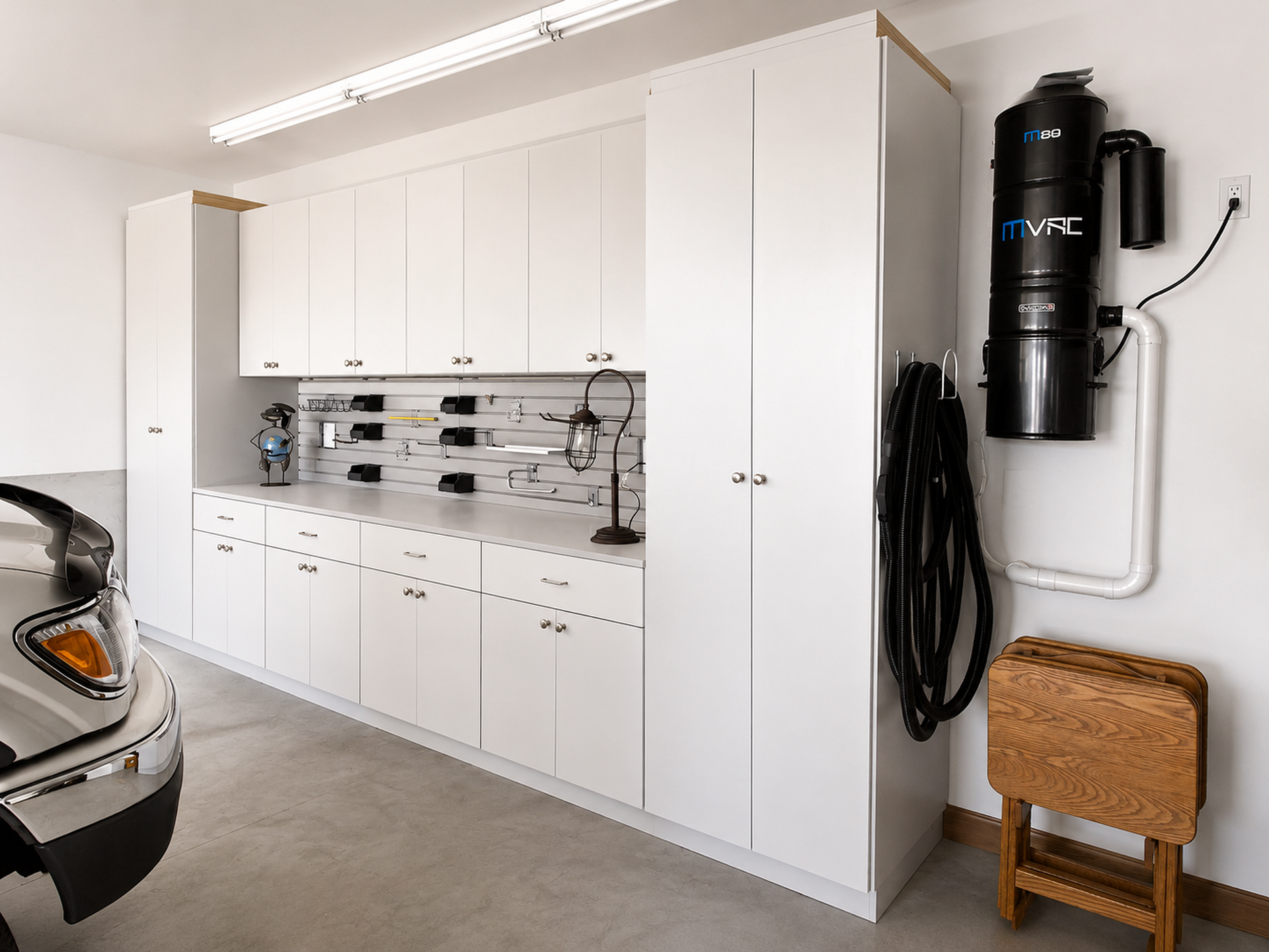 Custom garage storage system