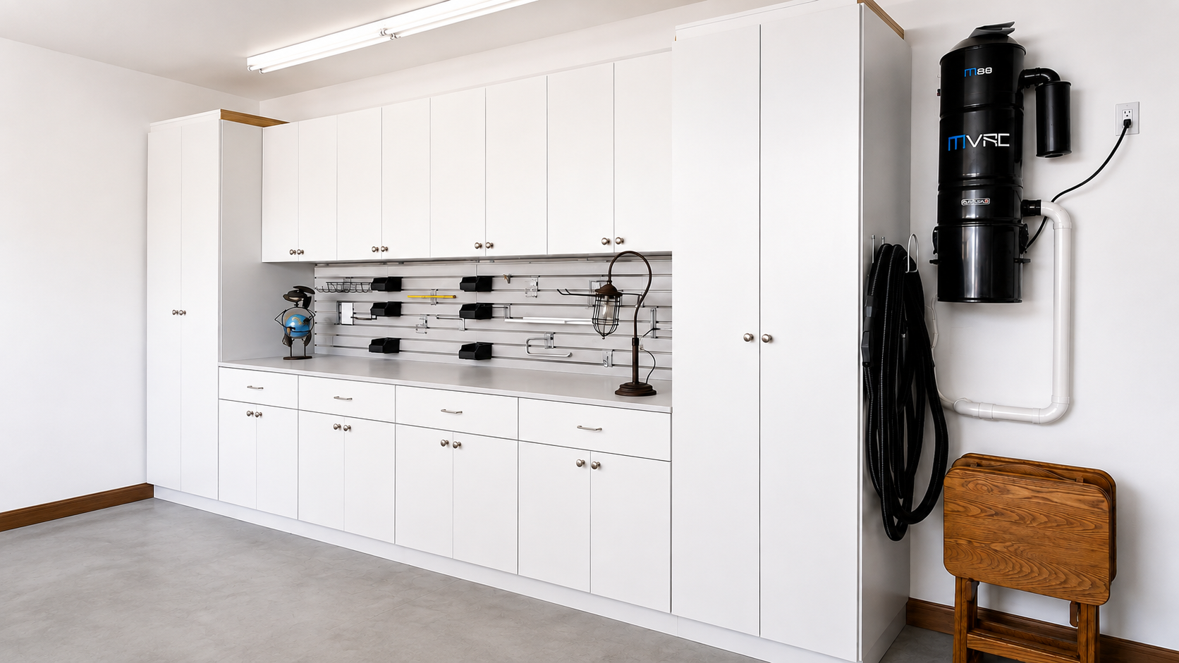 Custom garage storage by All City Closet Co.