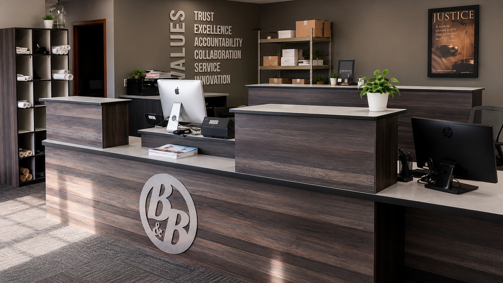 Commercial storage solution by All City Closet Co.