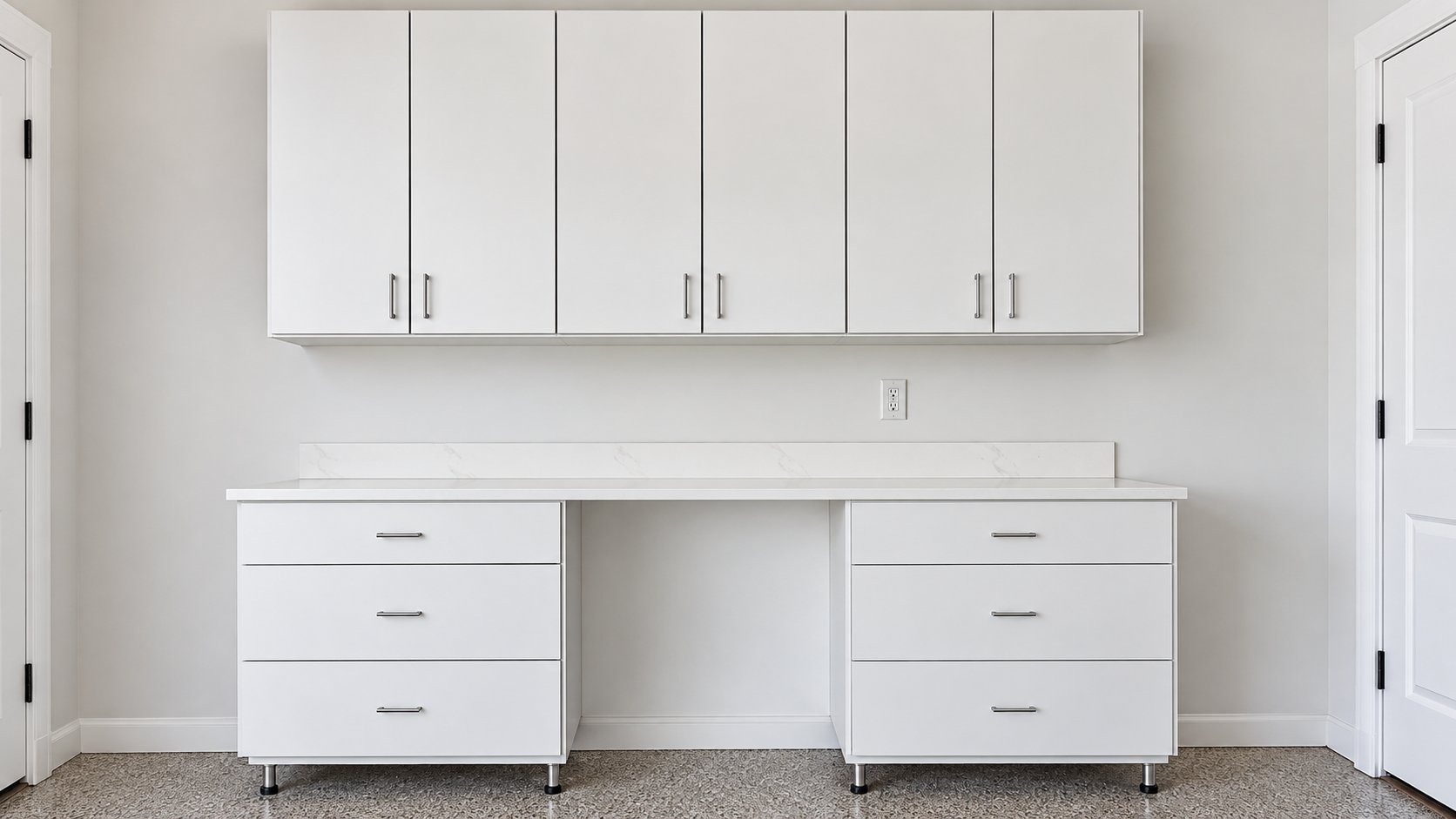 Finished custom library and built-in storage project
