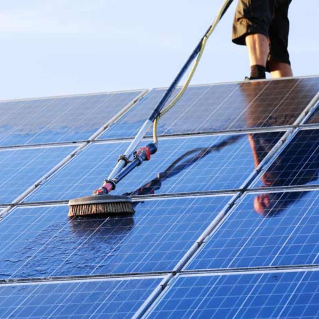 Professional Solar Panel cleaning service by Pro Clean Services in Glenwood Springs