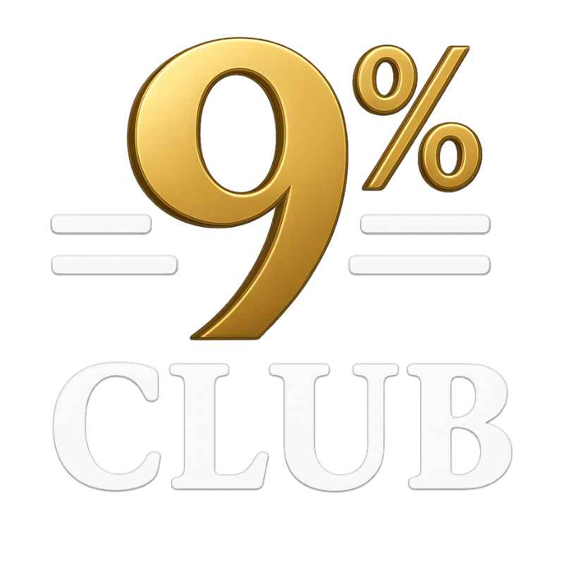 9% Club Logo