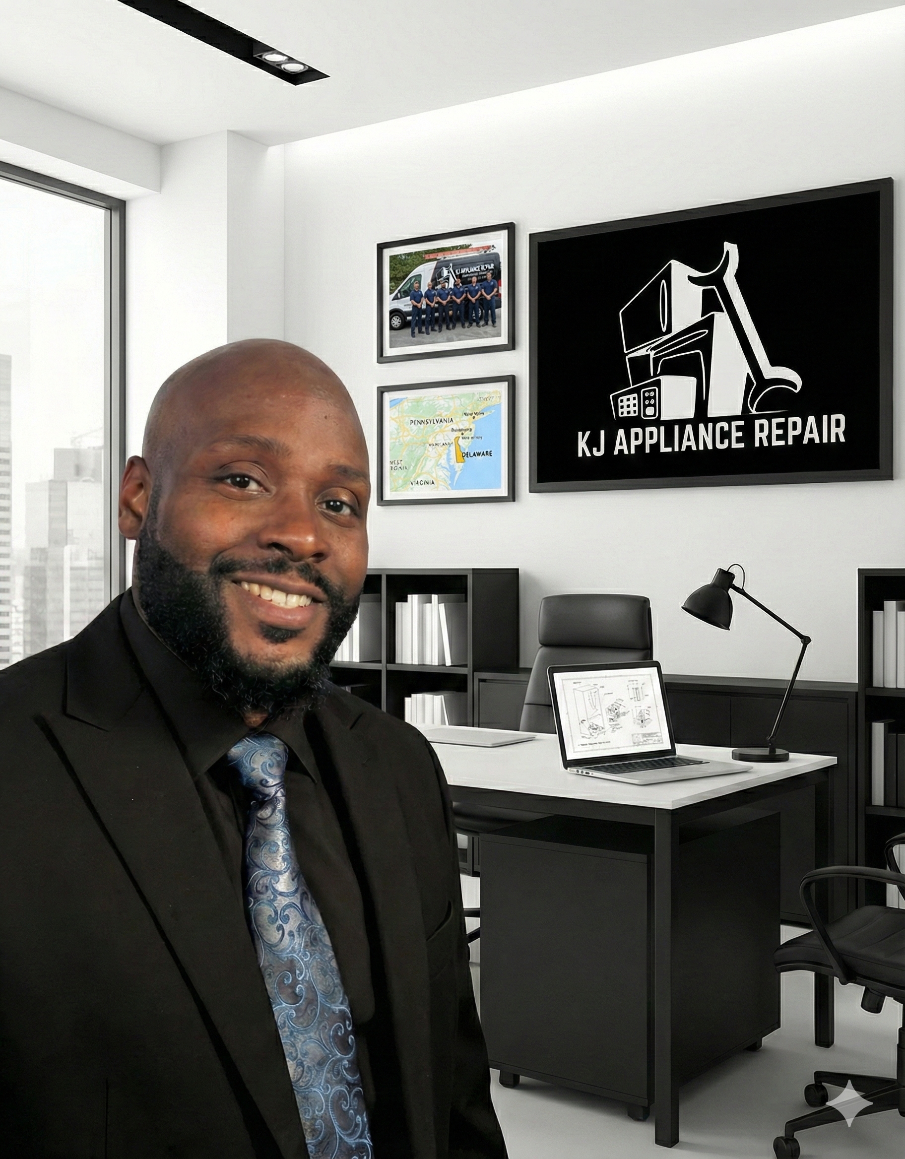 KJ Appliance Repair technician