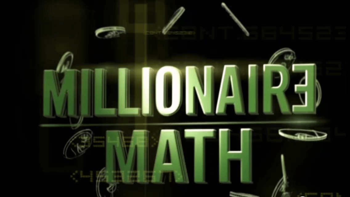 Millionaire Math Header