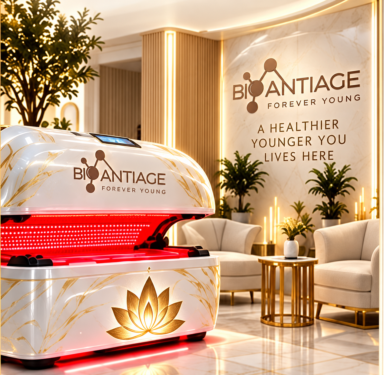 The BioAntiAge Forever Young Experience bed