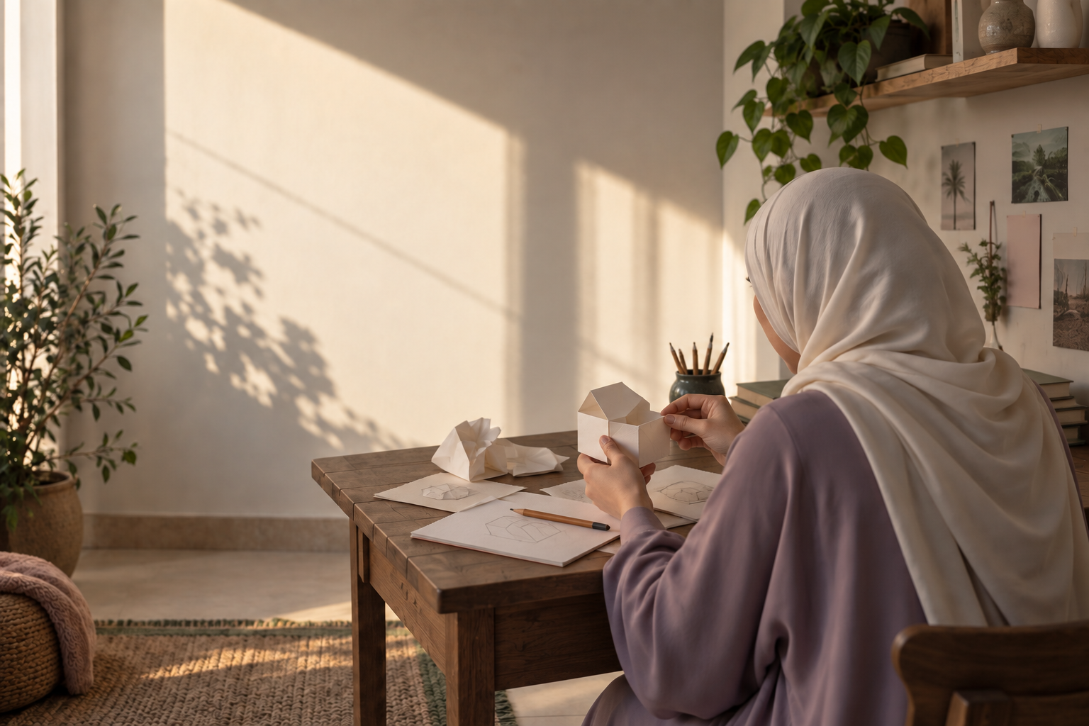 اختبار الإمكانيات بالعمل والتجربة بدل الاكتفاء بالتفكير.