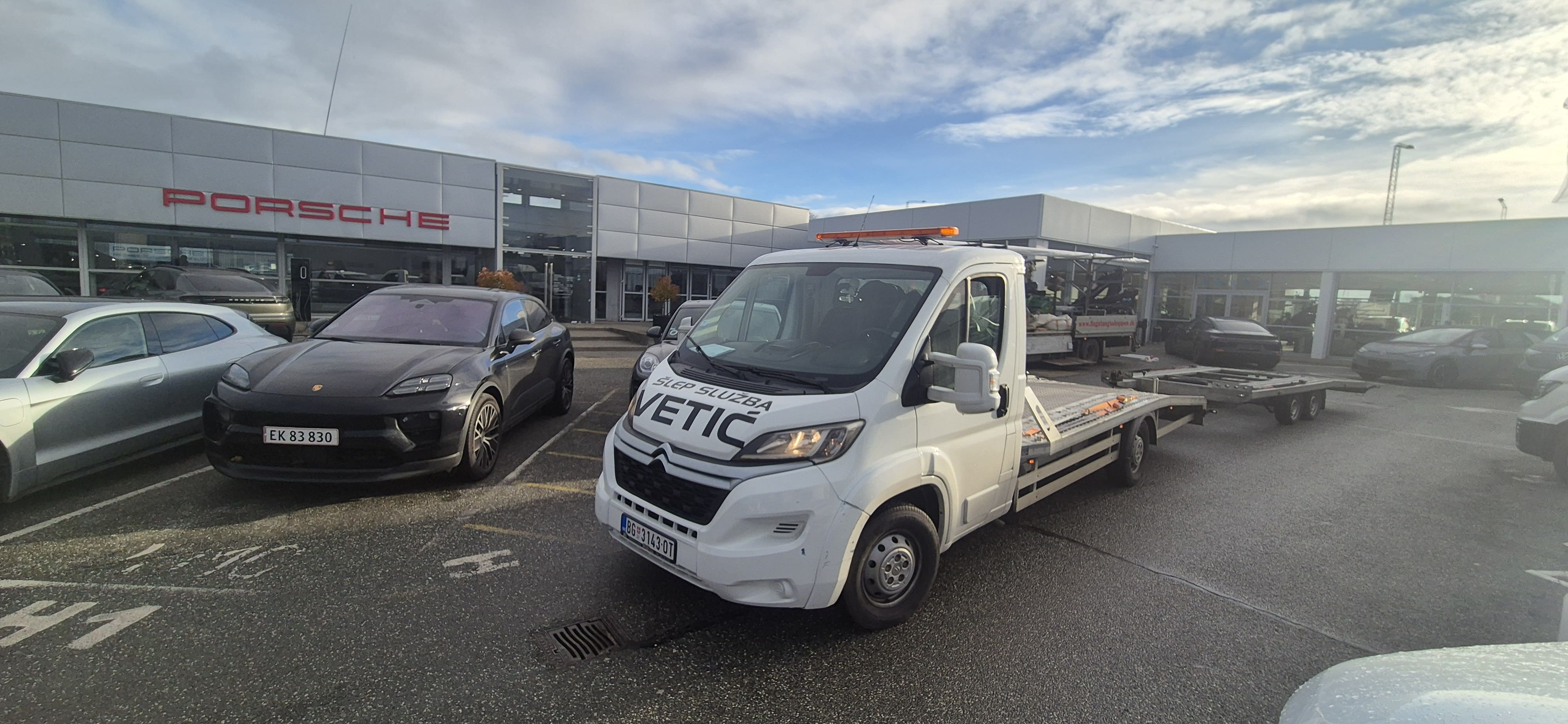 Dovoz vozila iz inostranstva in Beograd