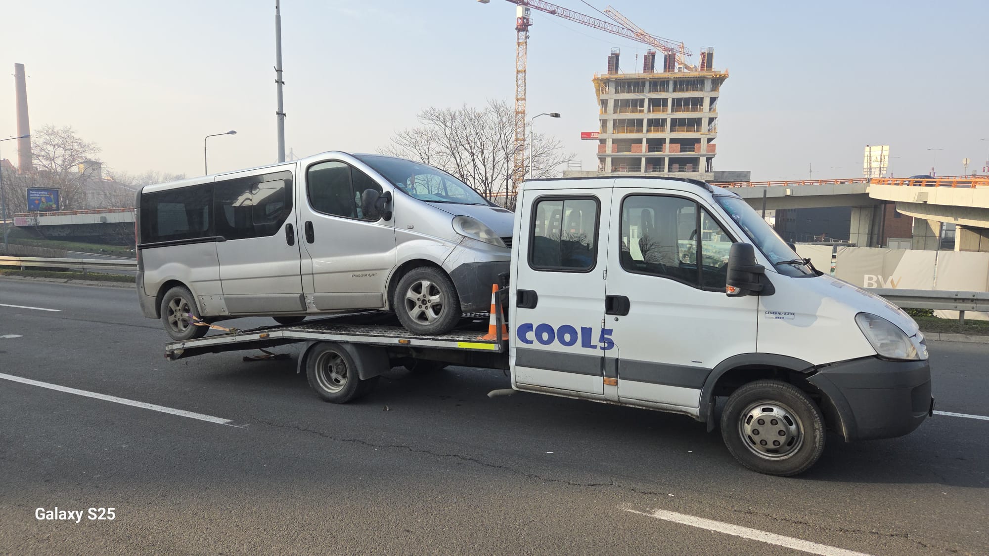 Srbija Prevoz havarisanih vozila