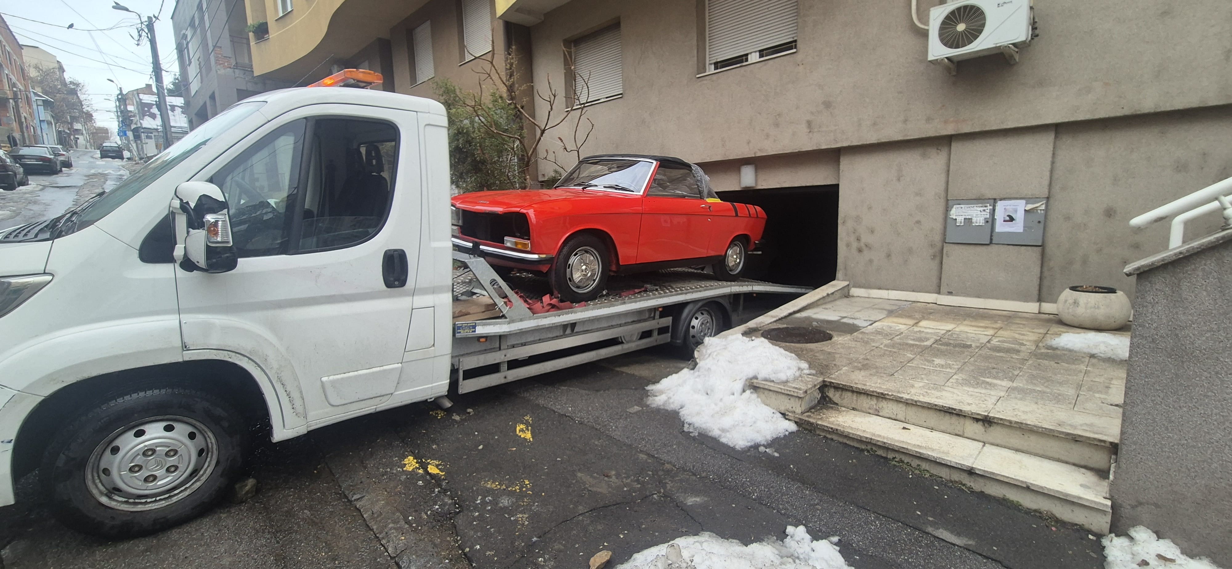 Evropa Prevoz havarisanih vozila