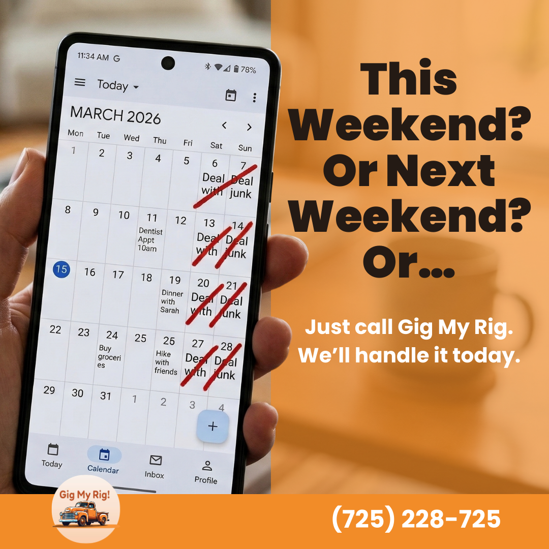 Gig My Rig Junk Removal Las Vegas