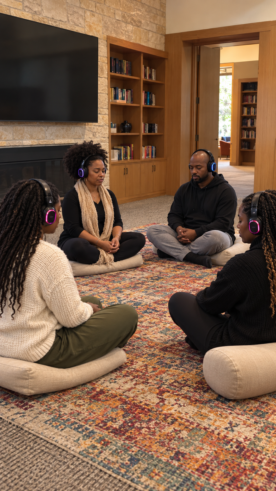 Women in a restorative circle