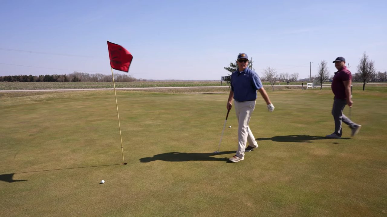 Playing a scramble on Prairie Founders Club Playing a scramble on Prairie Founders Club