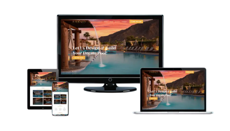 Client website built by Trestio