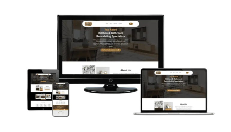 Client website built by Trestio