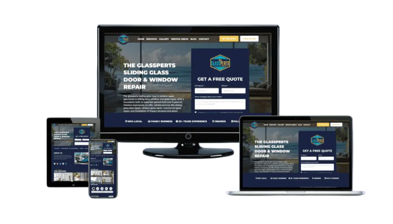 Client website built by Trestio