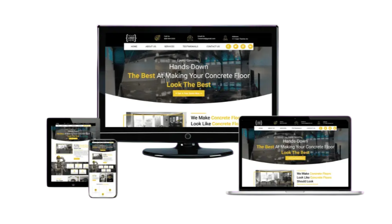Client website built by Trestio